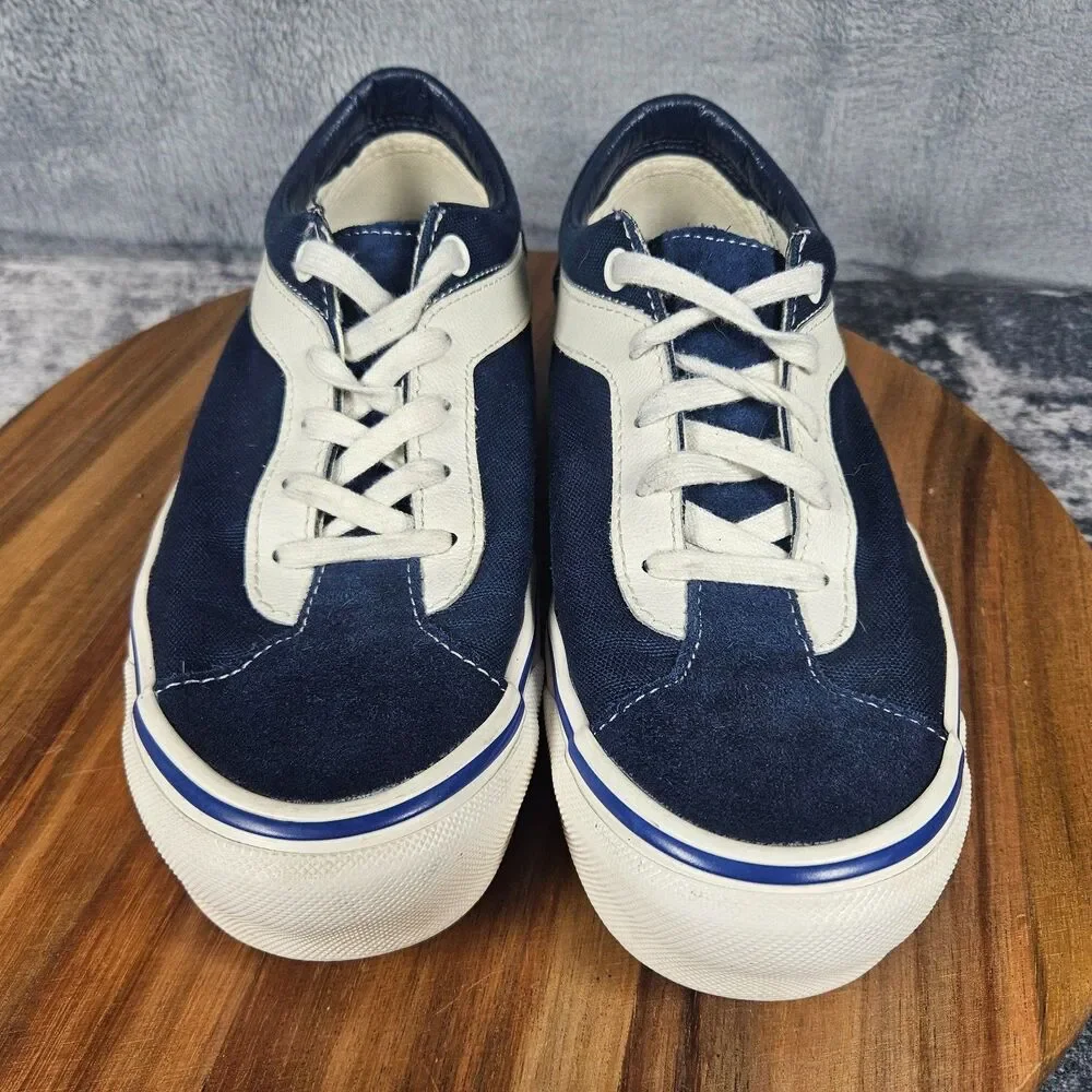 Vans Shoes Bold Ni Rhude Skater Low Top Sneakers Navy Blue Mens 6 Womens 7.5